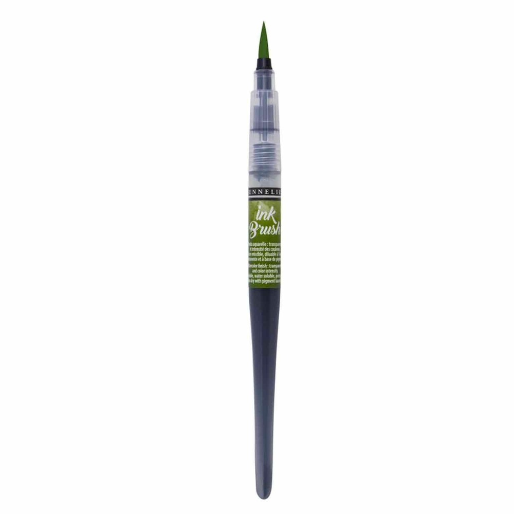 Pinceau à réservoir ink brush 6,5 ml - vert olive