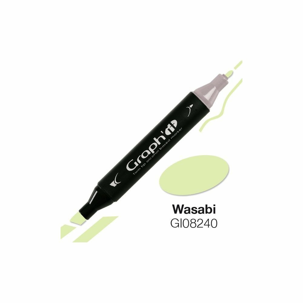 Marqueur graph'it à double pointe - wasabi