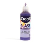 Peinture repositionnable pour vitres creall glass 80 ml - violet foncé