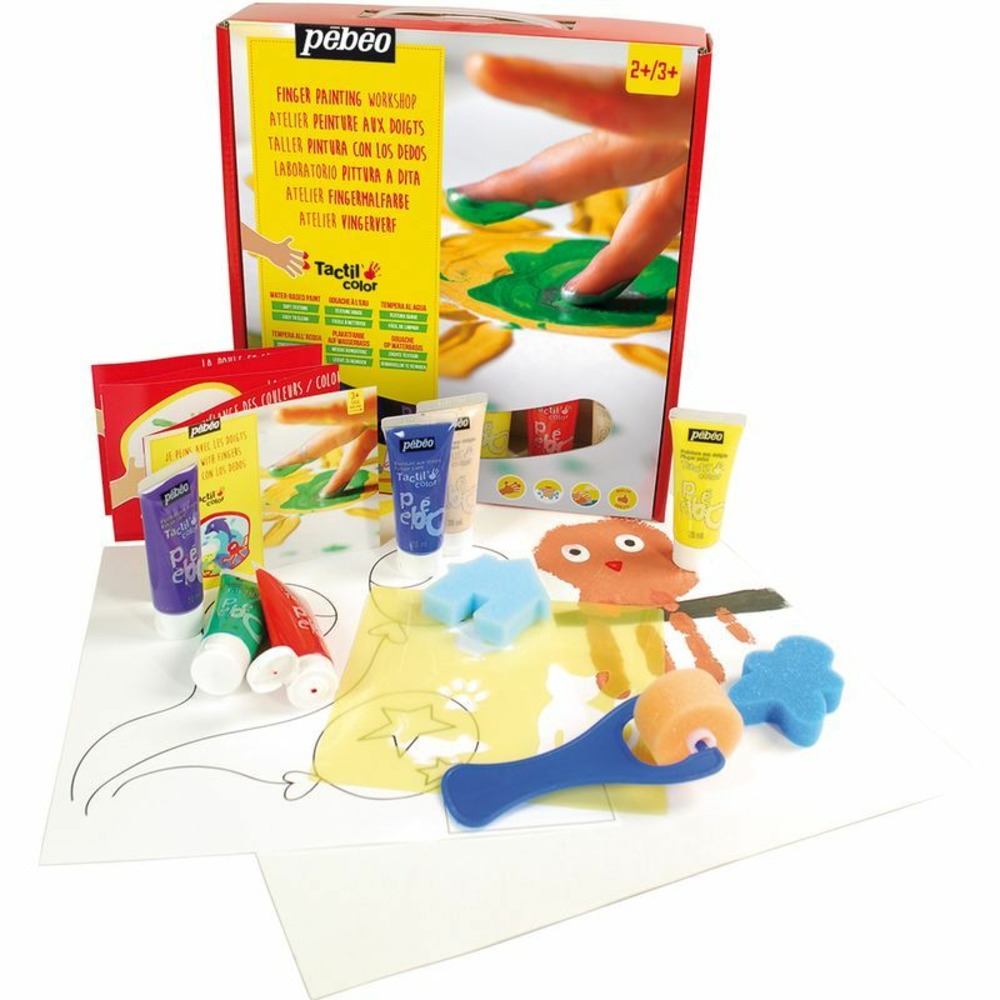 Coffret atelier créatif gouache - couleurs primaires - 6 x 20 ml