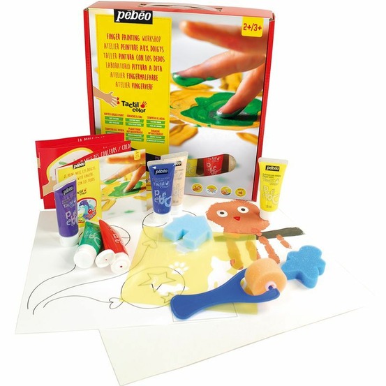 Coffret atelier créatif gouache - couleurs primaires - 6 x 20 ml