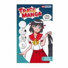 Kit de dessin trace manga go manga - ecolière