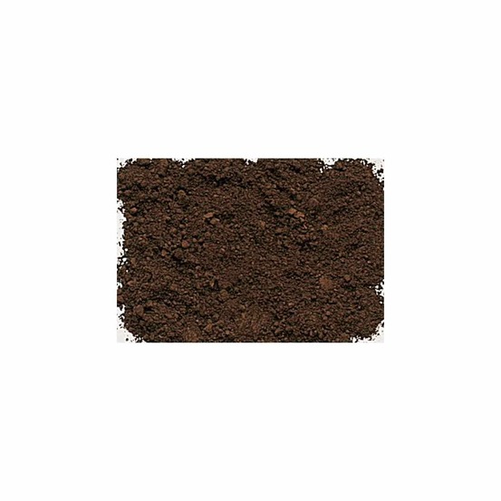 Pigment pour création de peinture - pot 120 g -terre d'ombre naturelle