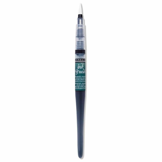 Pinceau à réservoir ink brush 6,5 ml - vert intense