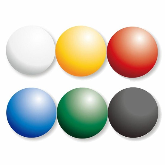 6 peintures à l'eau effet vitrail - 25 ml