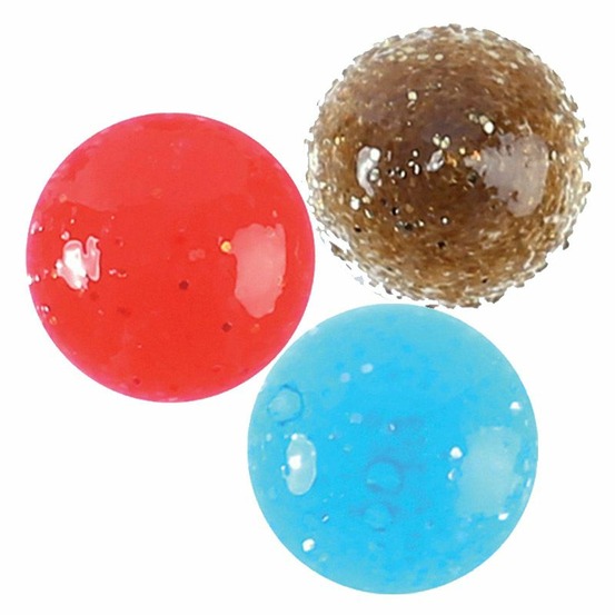 3 peintures pailletées slow & art 30 ml - or-bleu-rouge