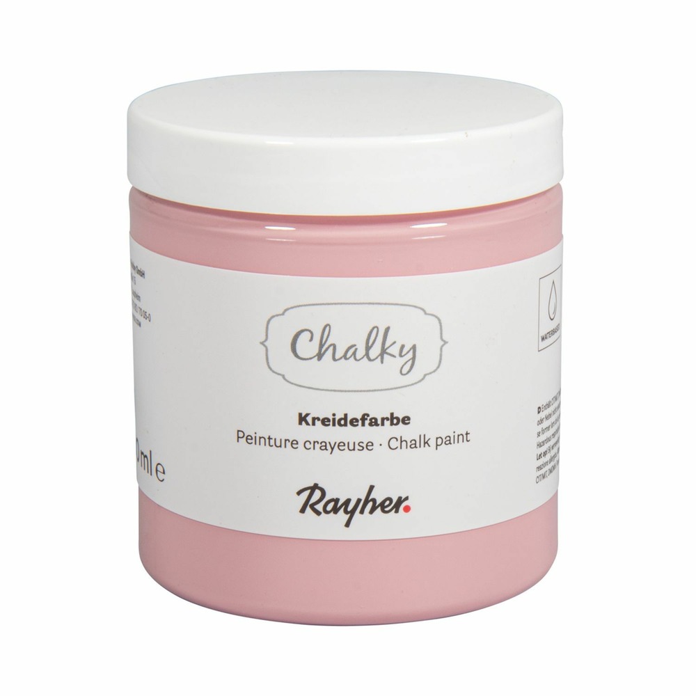 Peinture craie rose antique - chalky finish - 230 ml