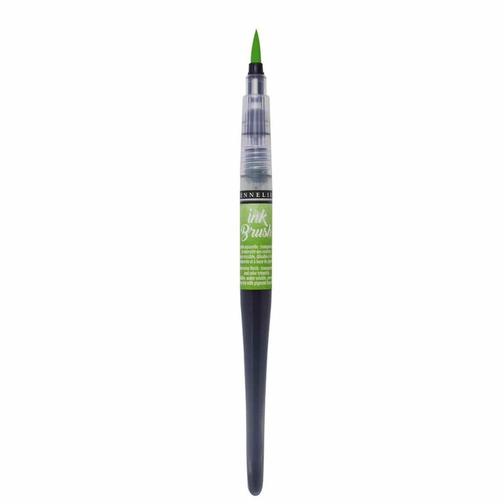 Pinceau à réservoir ink brush 6,5 ml - vert jaune