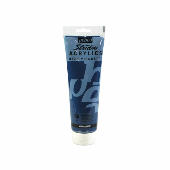 Peinture acrylique opaque - bleu de prusse - 250 ml