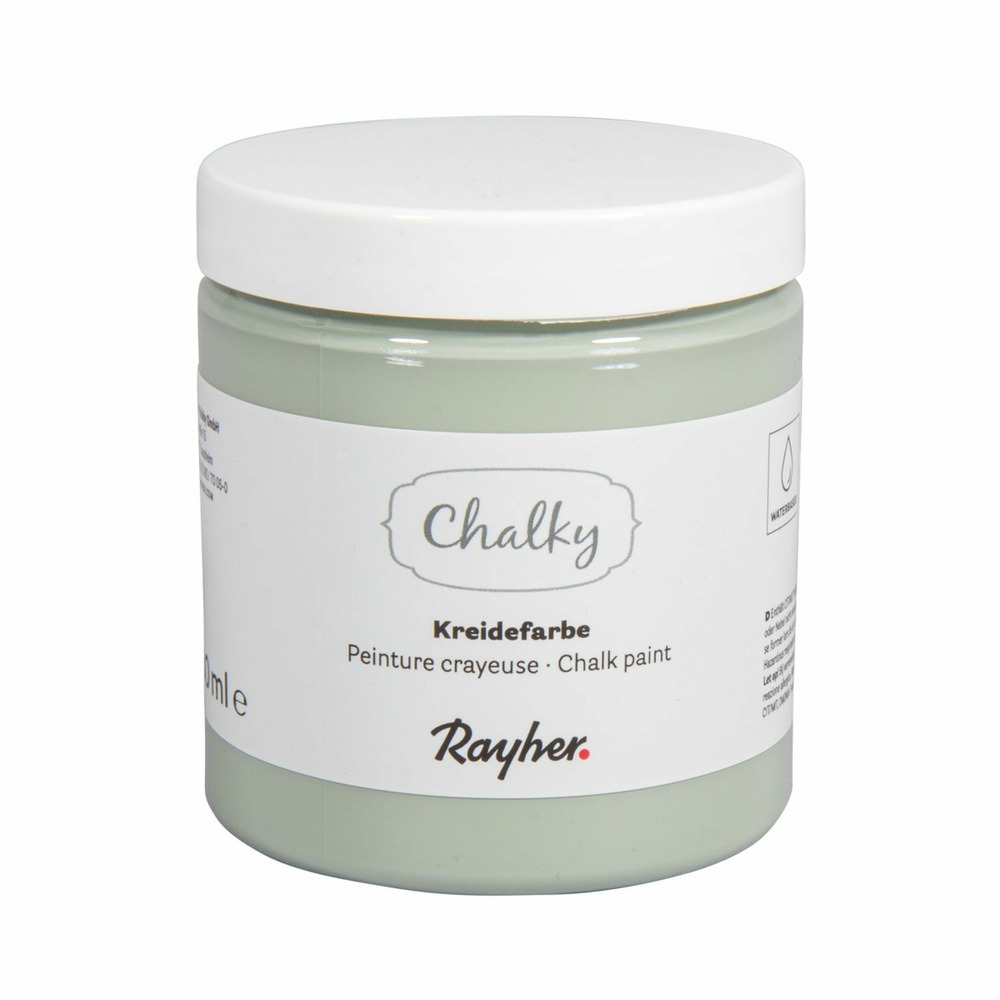 Peinture craie vert pastel - chalky finish - 230 ml