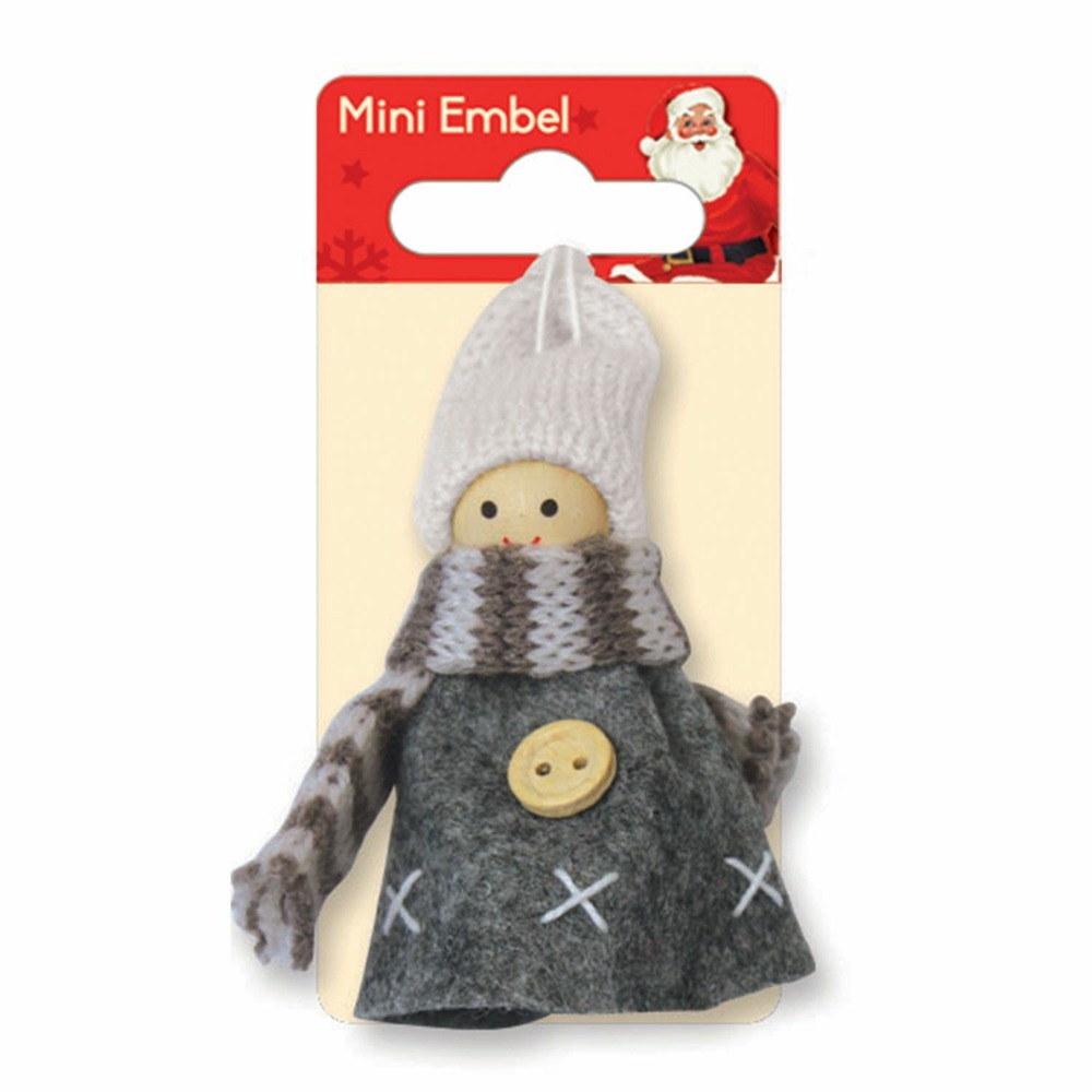 Figurines décoration de noël - gris