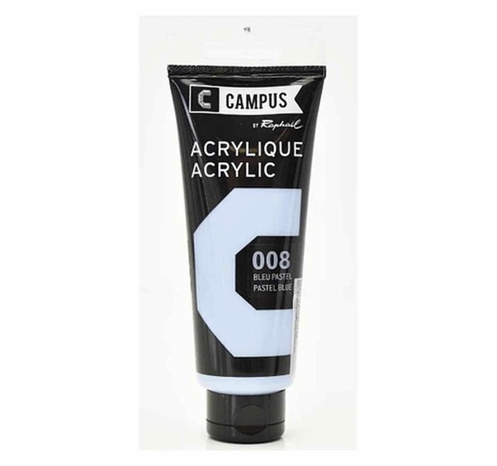 Peinture acrylique 100 ml - bleu pastel n°008
