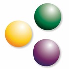 3 peintures à l'eau effet vitrail - 25 ml - jaune-violet-vert