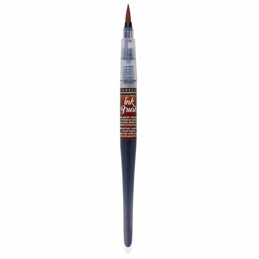 Pinceau à réservoir ink brush 6,5 ml - terre d'ombre naturelle