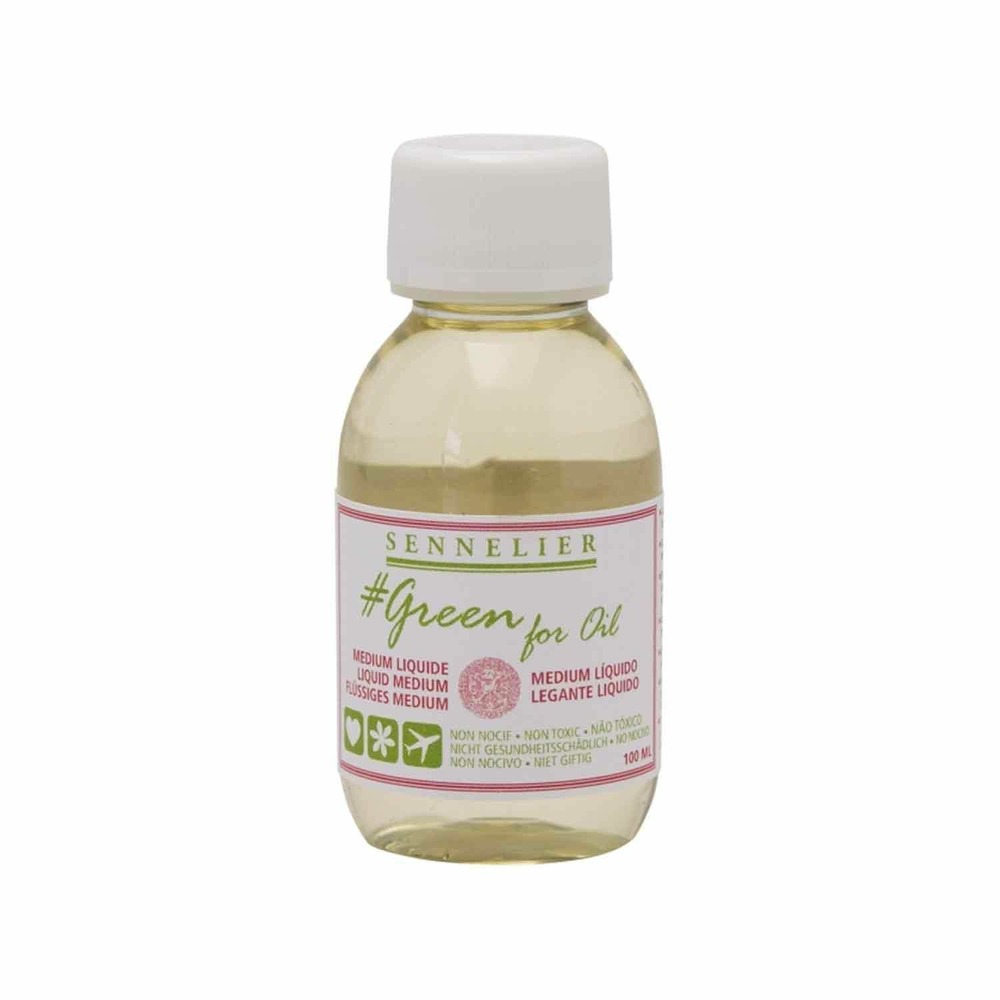 Medium liquide 100 ml - green for oil