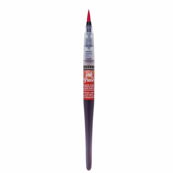 Pinceau à réservoir ink brush 6,5 ml - rouge primaire