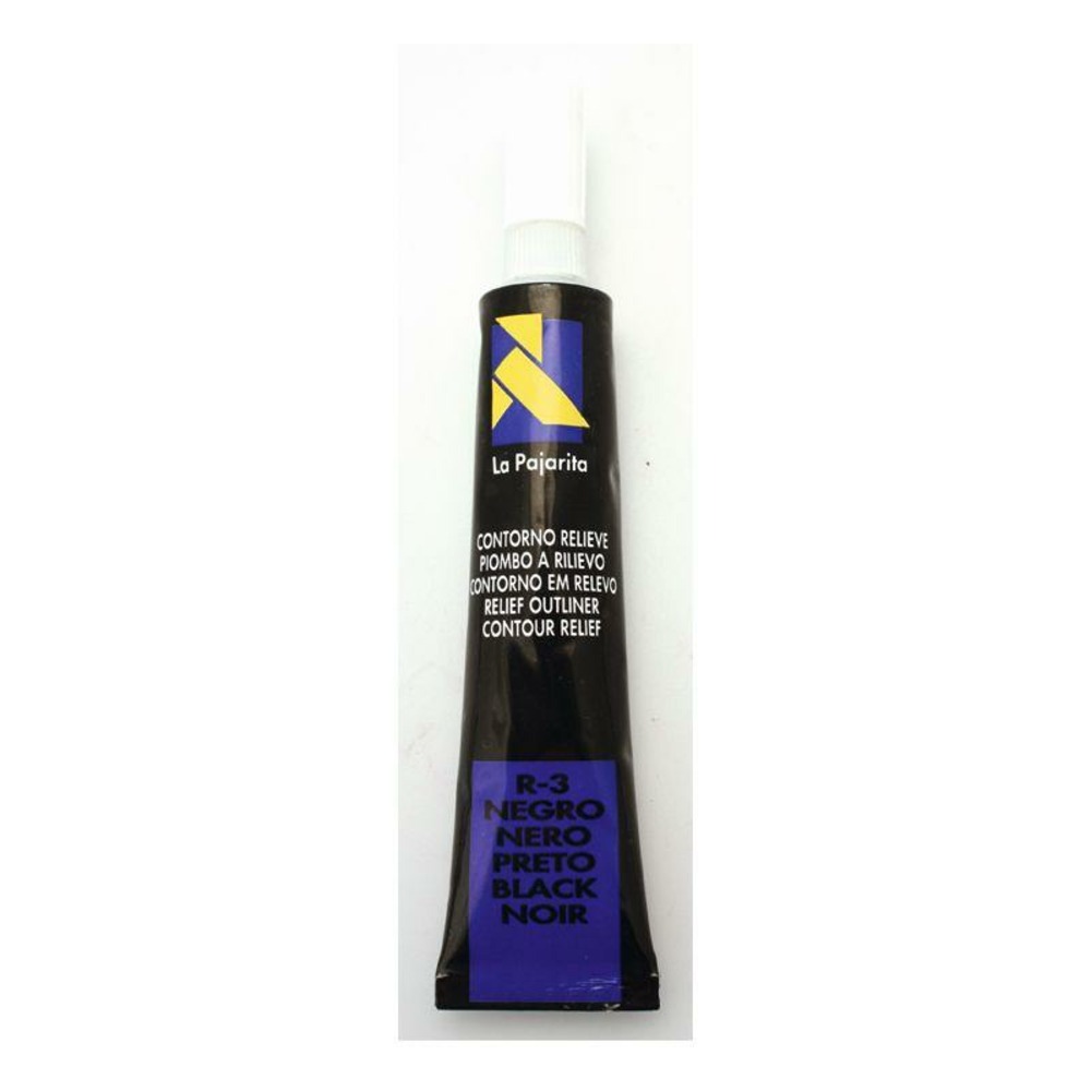 Cerne pour peinture vitrail - noir - 20 ml