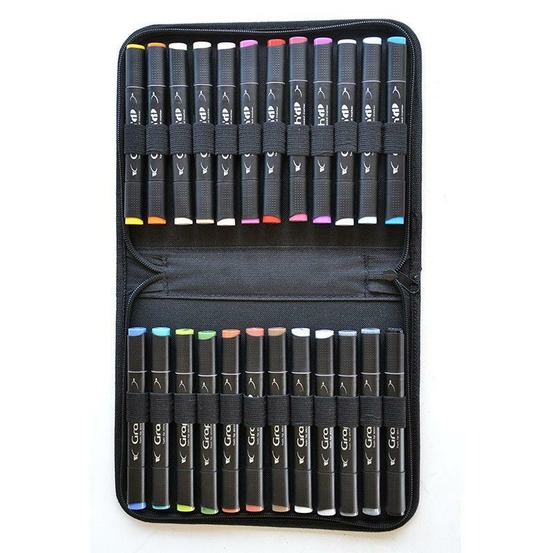 Trousse 24 marqueurs graph'it - manga colors