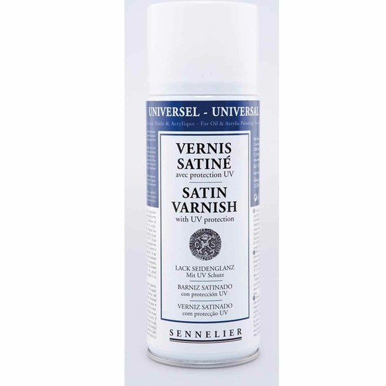 Vernis satiné anti-uv aérosol 400 ml