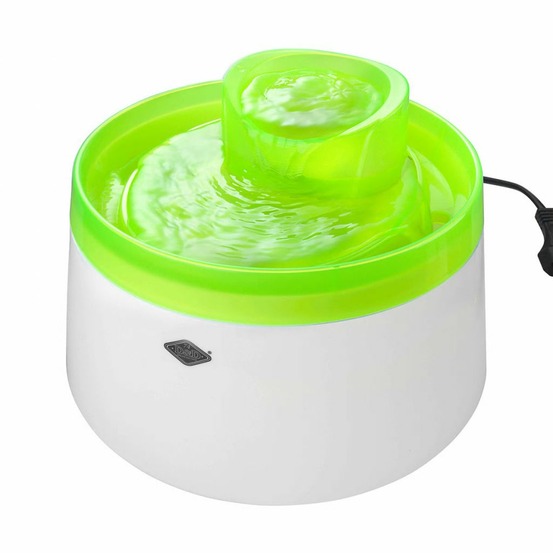 Distributeur d'eau d'animaux cascade 1,5 l vert citron 603/445761
