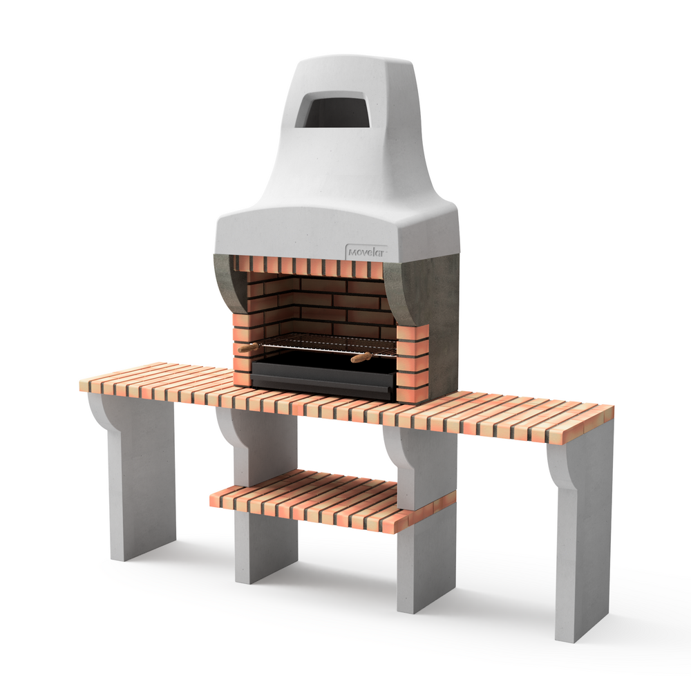 Barbecue bailen plus avec 2 modules latérals