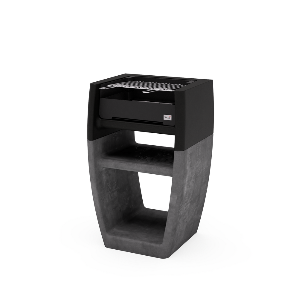 Barbecue ego court noir&gris