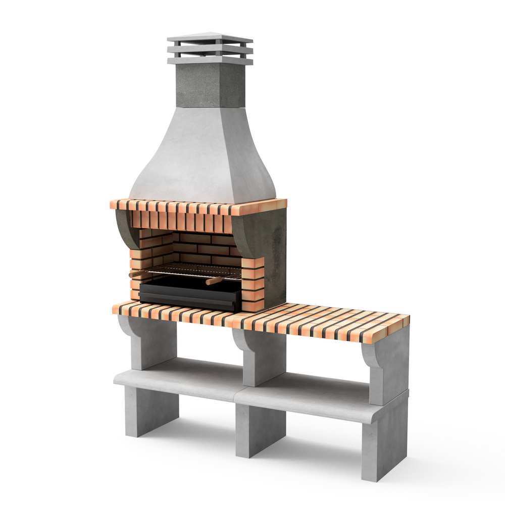 Barbecue maipu xl avec 1 module latéral