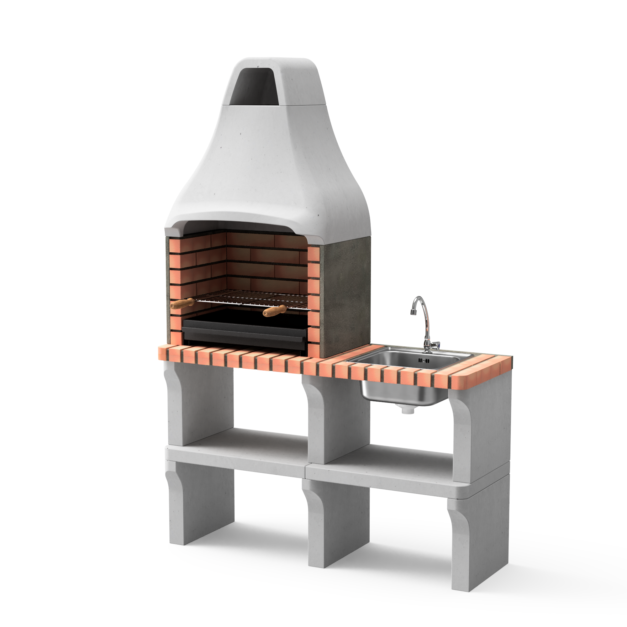 Barbecue new iberia plus xl module avec évier & robinet