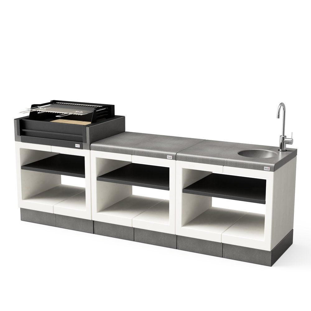 Pack 3 kitaway [f] - cuisine extérieure