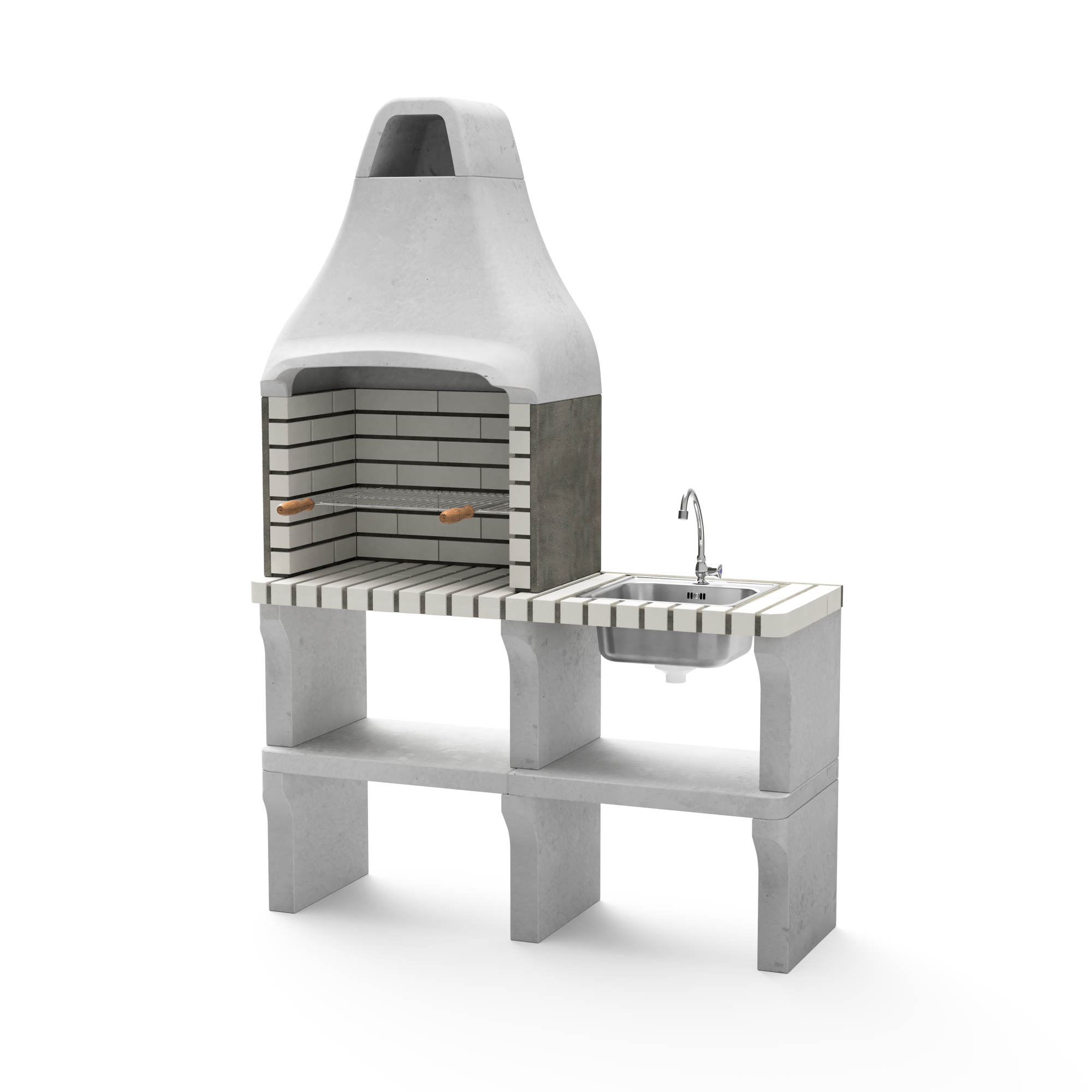 Barbecue new iberia plus xl module avec évier & robinet
