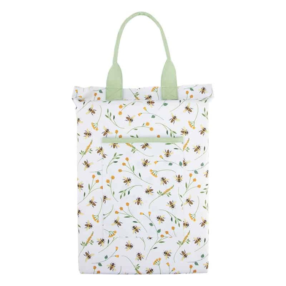 Repose genoux jardin imprimé abeilles