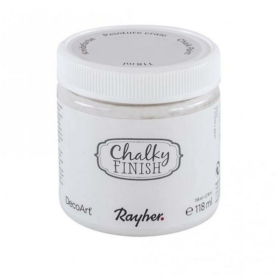 Peinture-craie chalky finish 118 ml - blanc