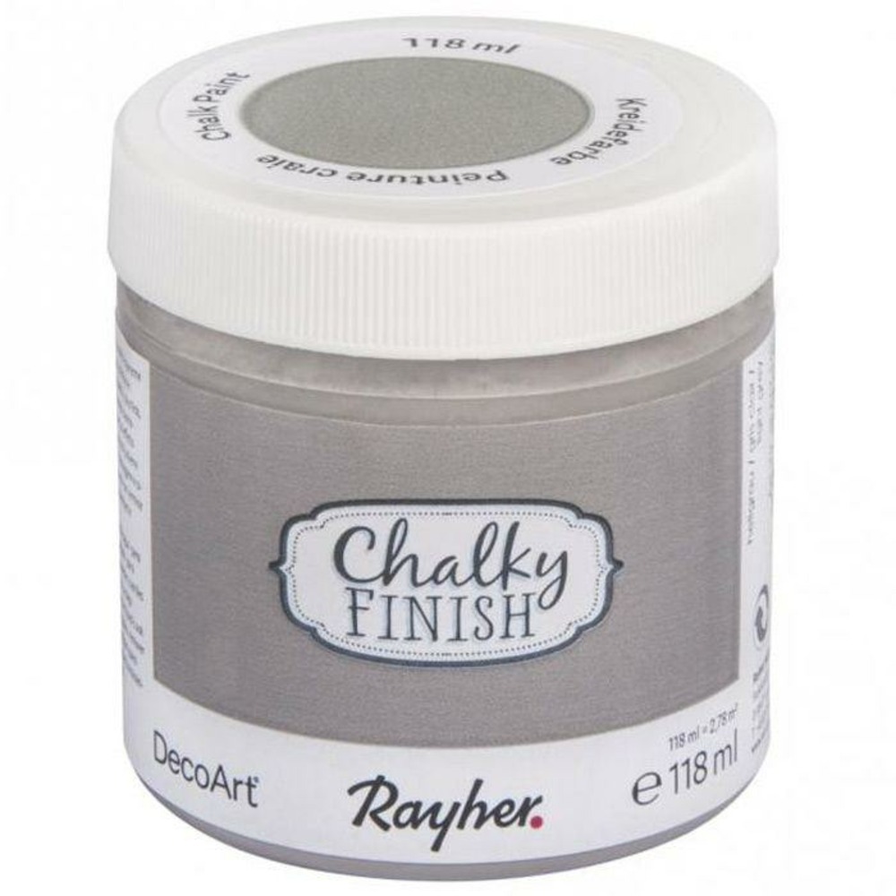 Peinture-craie chalky finish 118 ml - gris clair