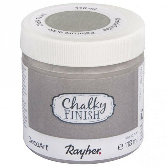 Peinture-craie chalky finish 118 ml - gris clair