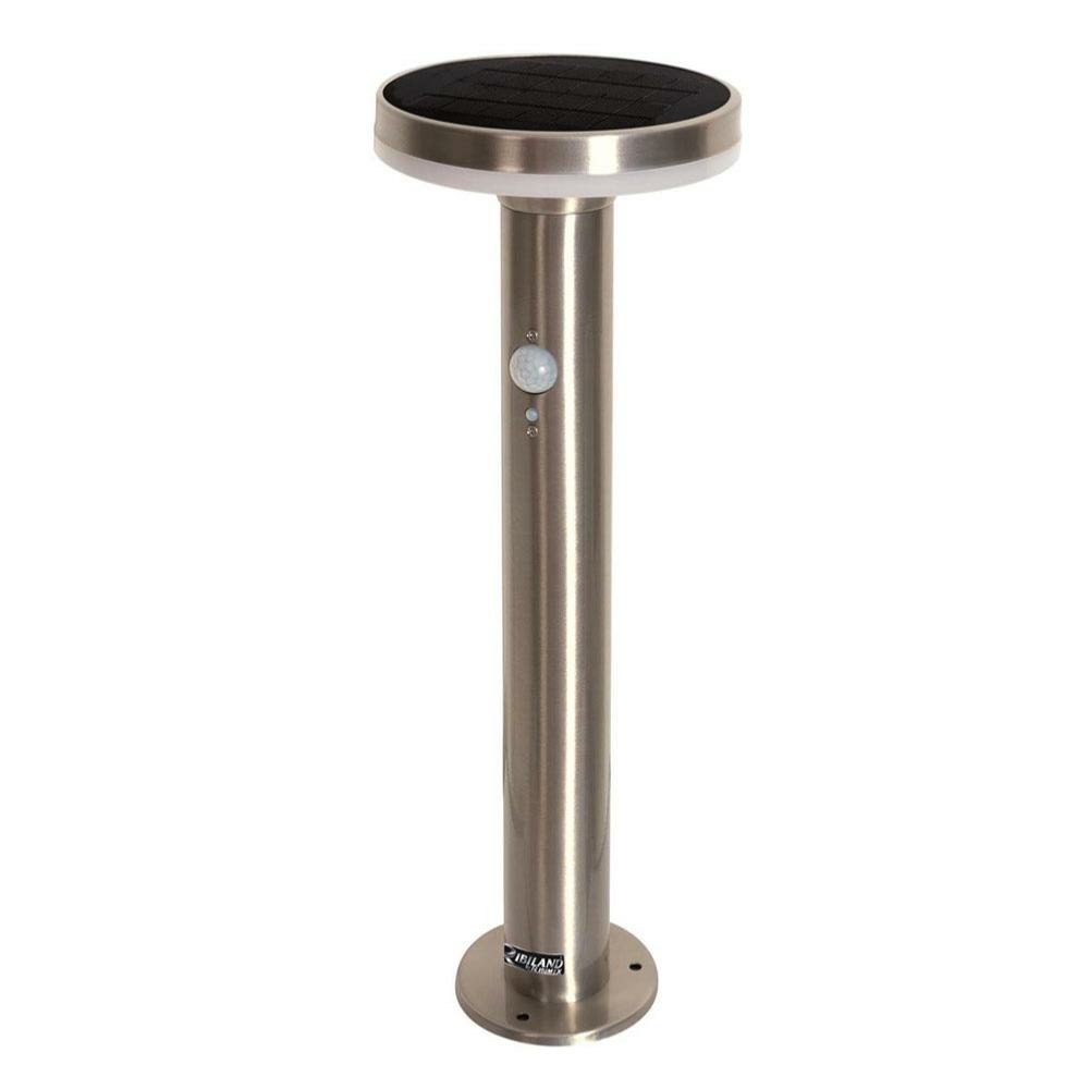 Borne solaire stella hauteur 50cm rond sur pic avec détecteur