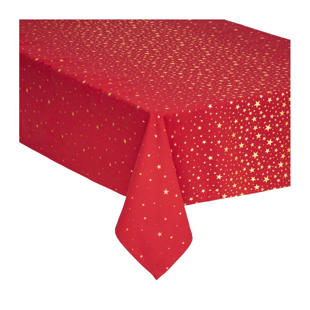 Nappe Rectangulaire Dorée 140x360 Cm - Décoration De Table Pour Fêtes Et Noël
