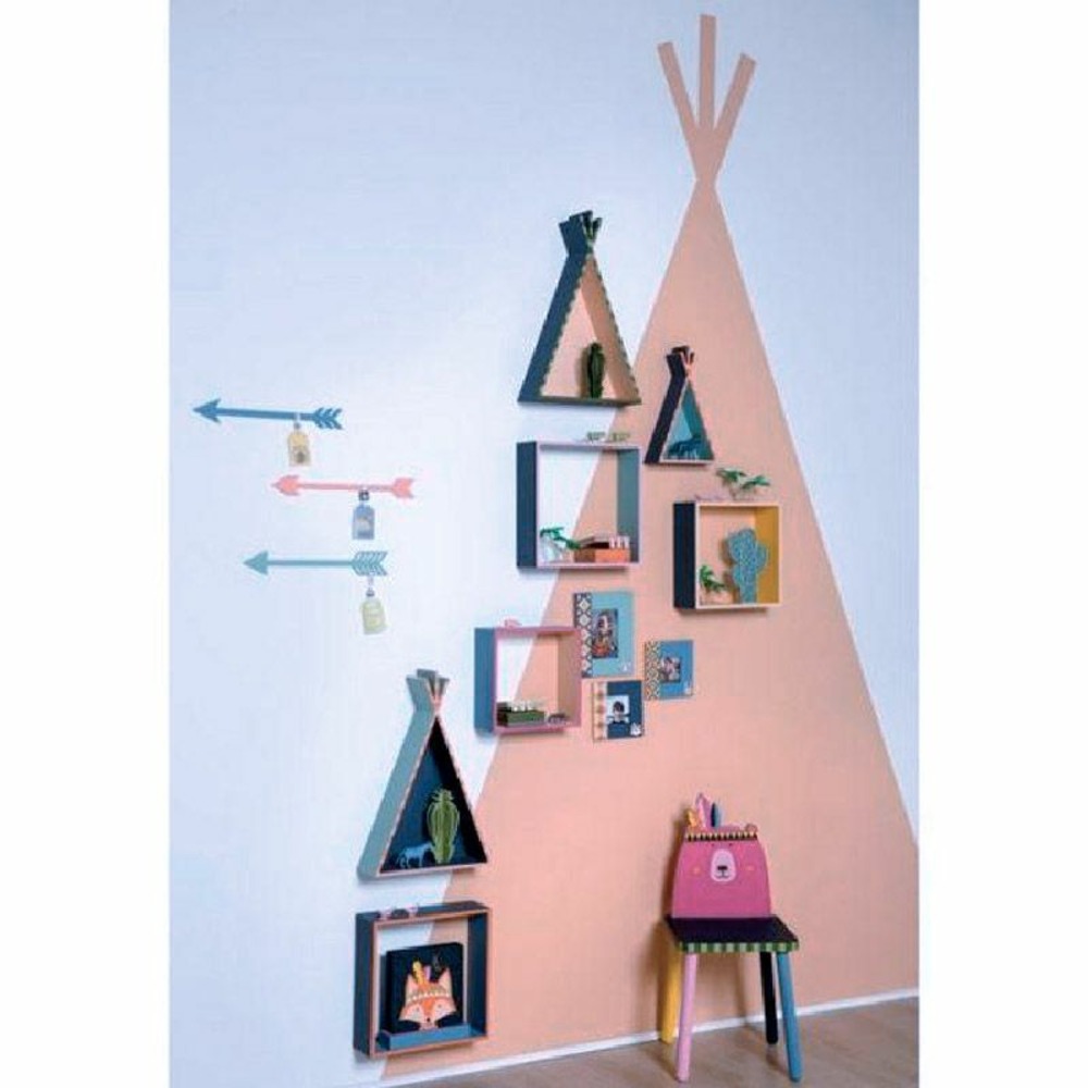Grande étagère tipi à décorer 45 cm