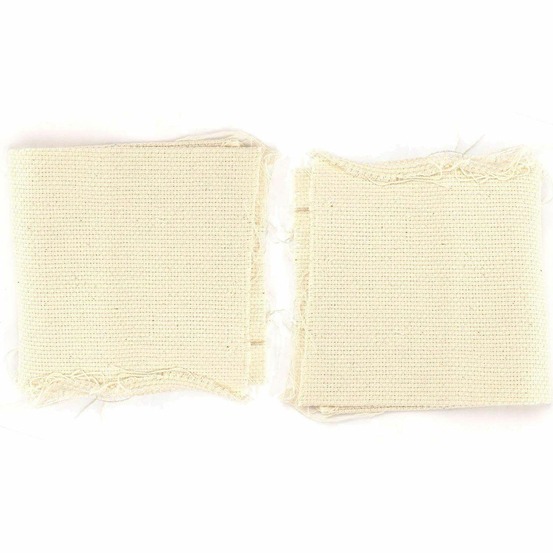 2 toiles pour punch needle 60 x 50 cm