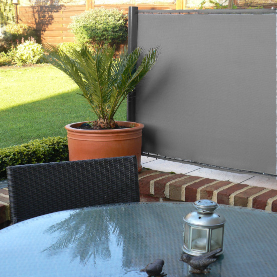 Brise vue 200g-95%-1x10m taupe- elegance- signature