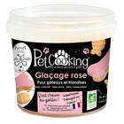 Glaçage rose pour biscuits chien et chat 150 g