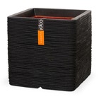 Bac rib top qualité int/ext. Cube 30x30x30 cm noir - dimhaut: h 30 cm - couleur: