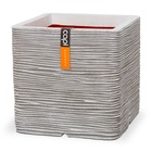 Bac rib top qualité int/ext. Cube 30x30x30 cm sable - dimhaut: h 30 cm - couleur