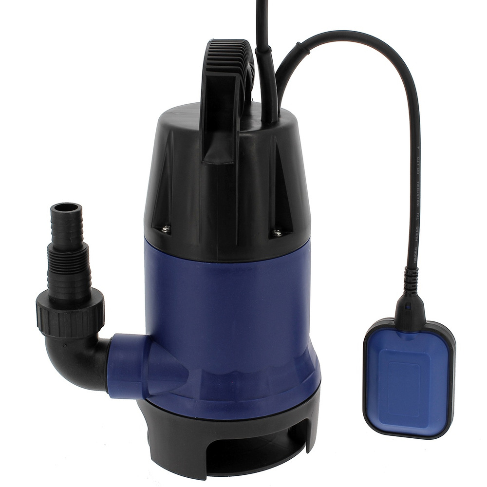 Afvalwaterpomp, 750 W, 12500 l/u, dompelpomp, tuin, put, afvoer Afvalwaterpomp, 750 W, 12500 l/u, dompelpomp, tuin, put, afvoer