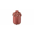 Vase avec décoration en céramique rouge 10x10x17 cm