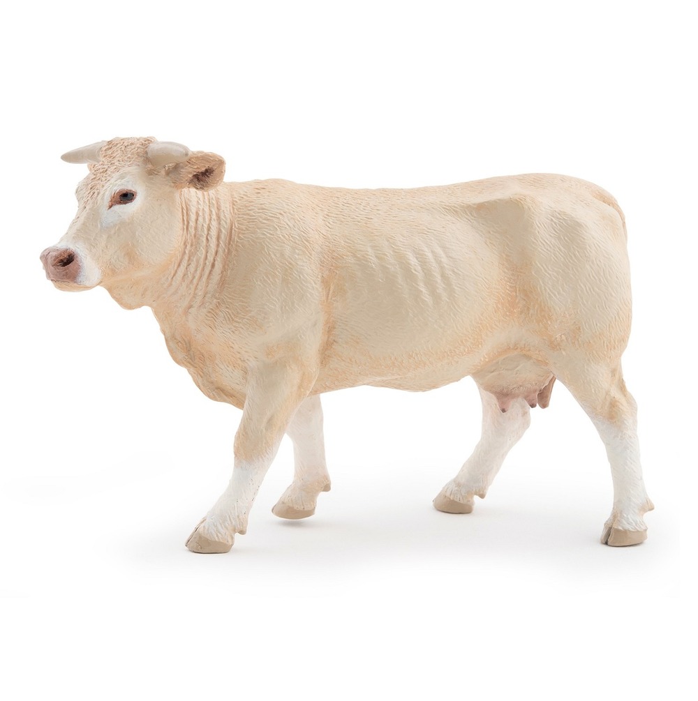 Figurine vache blonde d'aquitaine