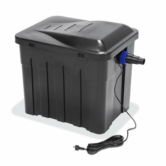 Filtre a flux continu avec clarificateur uv