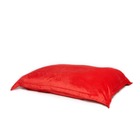 Pouf rouge youngster velours 140 x 110 cm