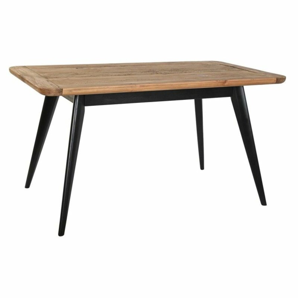 Table de salle à manger dkd home decor bois recyclé pin (140 x 80 x 75 cm)