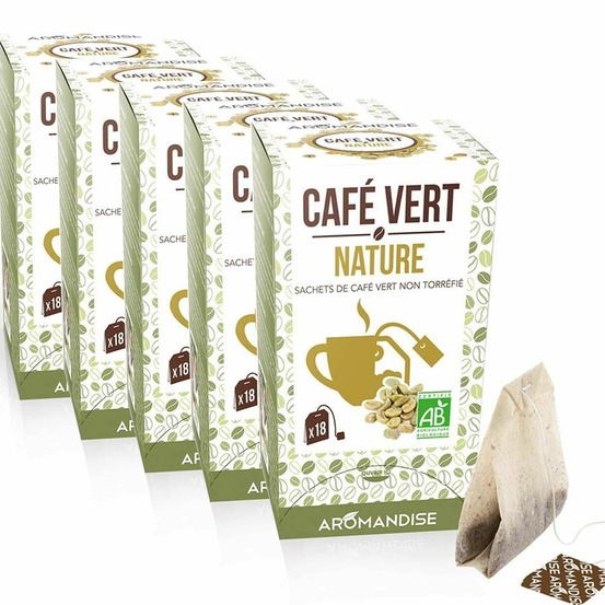 Café vert nature 90 sachets