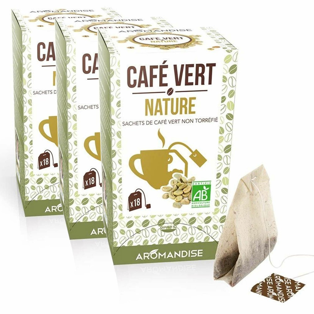 Café vert nature 54 sachets